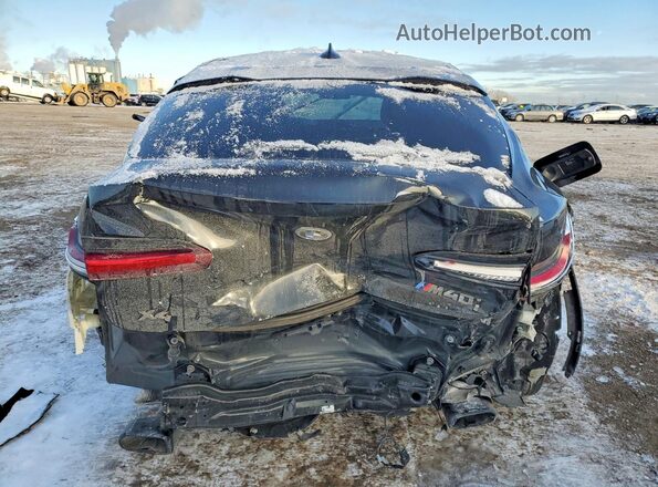 5UX2V5C04M9F41476 2021 BMW X4 Black Вид ззаду