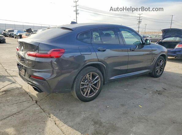 5UX2V5C05M9E14056 2021 BMW X4 Charcoal Tył prawy