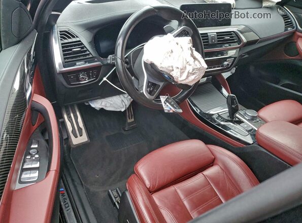 5UX2V5C07M9G28627 2021 BMW X4 Black 