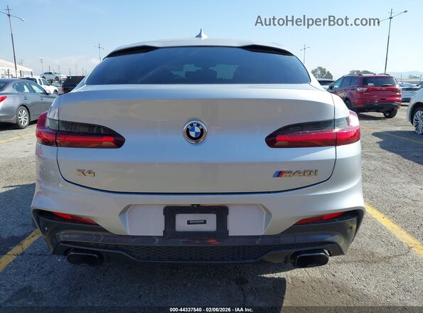 5UX2V5C08L9B53553 2020 BMW X4 Silver 