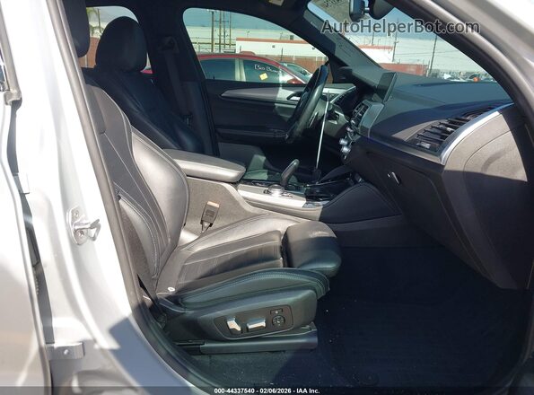 5UX2V5C08L9B53553 2020 BMW X4 Silver Vista interior delantera