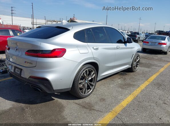 5UX2V5C08L9B53553 2020 BMW X4 Silver Trasero derecho
