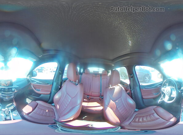 5UX2V5C08M9F12594 2021 BMW X4 Black 360 interior view