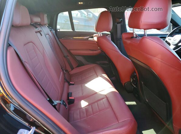5UX2V5C08M9F12594 2021 BMW X4 Black Rear interior view
