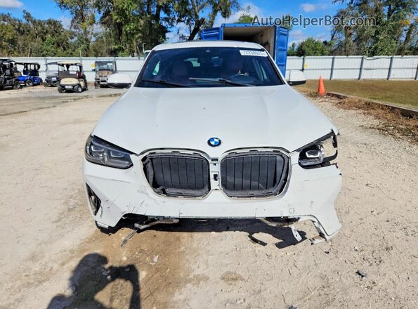 5UX33DT03N9J79448 2022 BMW X4 White Вид спереду