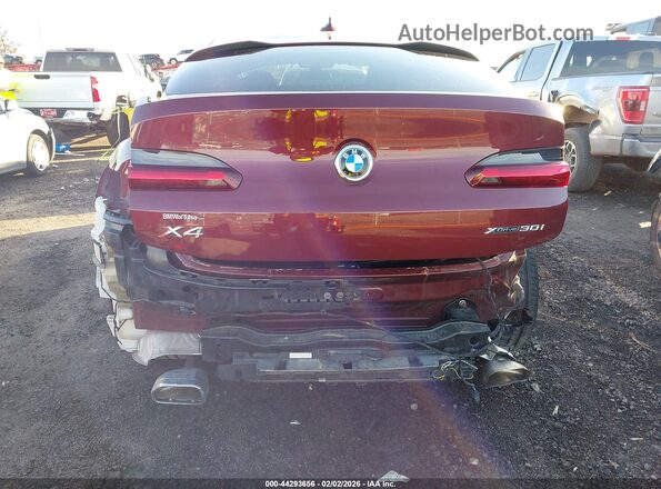 5UX33DT05P9R00937 2023 BMW X4 Burgundy 