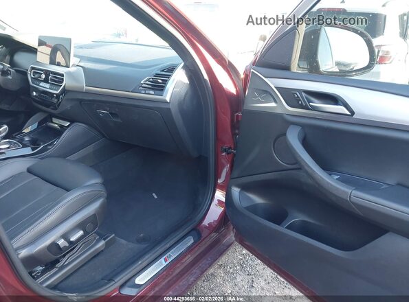 5UX33DT05P9R00937 2023 BMW X4 Burgundy 