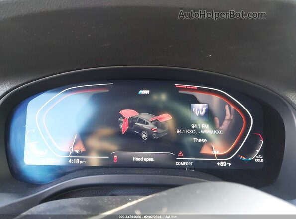 5UX33DT05P9R00937 2023 BMW X4 Burgundy 