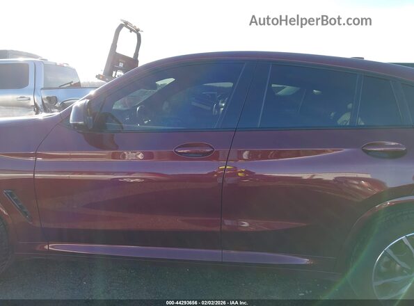 5UX33DT05P9R00937 2023 BMW X4 Burgundy 