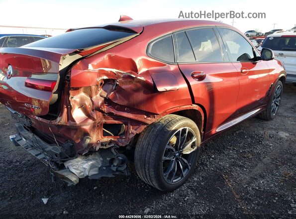 5UX33DT05P9R00937 2023 BMW X4 Burgundy 