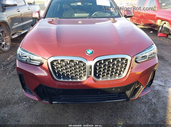 5UX33DT05P9R00937 2023 BMW X4 Burgundy 