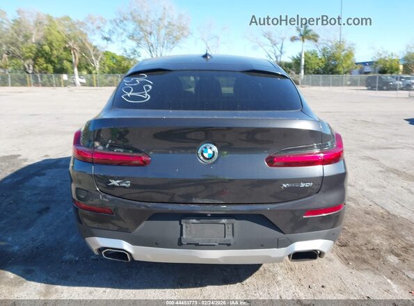 5UX33DT07N9K93520 2022 BMW X4 Black 