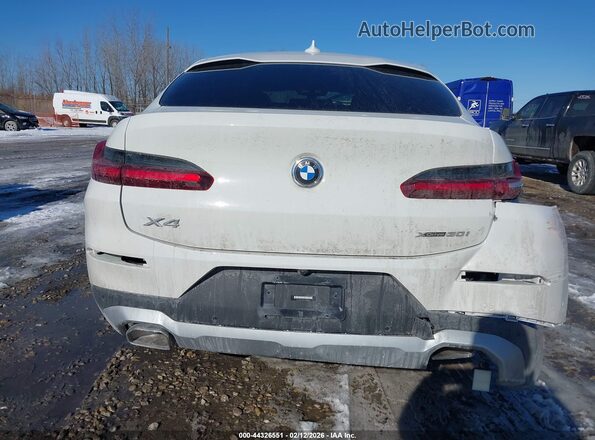 5UX33DT08N9K86186 2022 BMW X4 White 