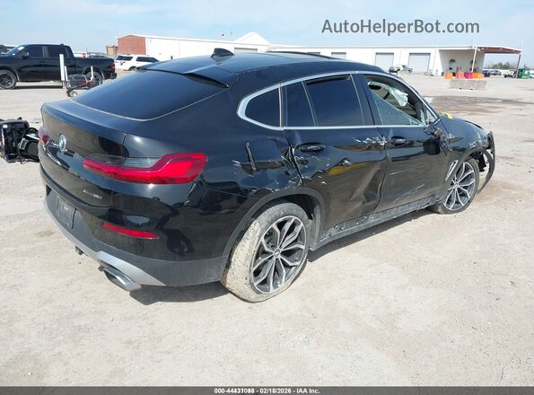 5UX33DT09N9J29170 2022 BMW X4 Black Задня права чверть
