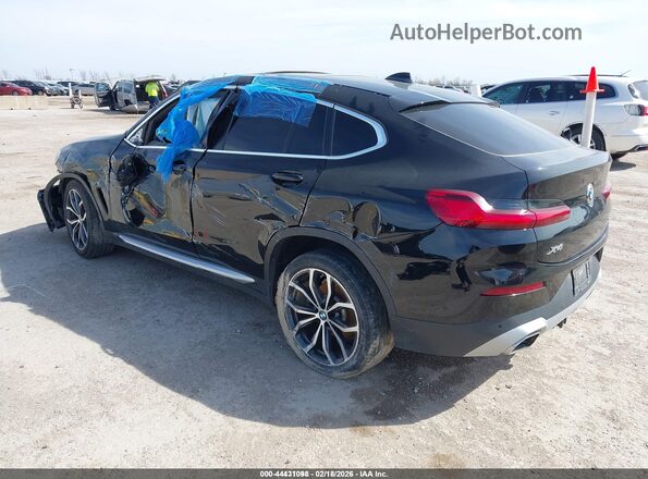 5UX33DT09N9J29170 2022 BMW X4 Black Задня ліва чверть