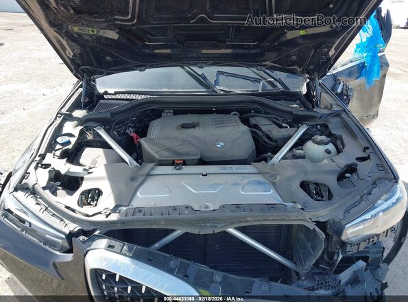 5UX33DT09N9J29170 2022 BMW X4 Black Вид ззаду