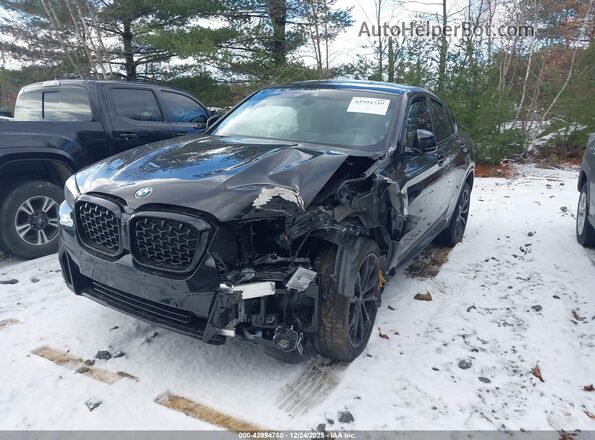 5UX33DT0XS9Y22874 2025 BMW X4 Black Front left