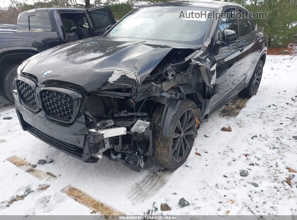 5UX33DT0XS9Y22874 2025 BMW X4 Black Front view