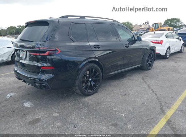 5UX33EM01S9Y10746 2025 BMW X7 Black Tył prawy