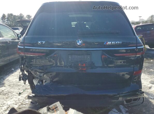 5UX33EM05S9Y12418 2025 BMW X7 Black Հետևի տեսք
