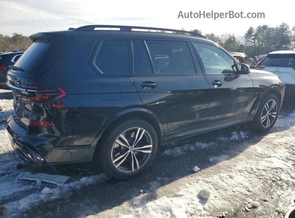 5UX33EM05S9Y12418 2025 BMW X7 Black Հետևի աջ