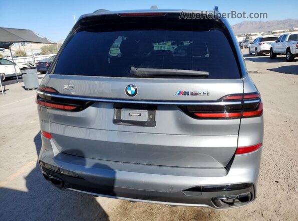 5UX33EM06P9M78231 2023 BMW X7 Silver უკანა ხედი