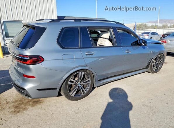 5UX33EM06P9M78231 2023 BMW X7 Silver უკანა მარჯვენა
