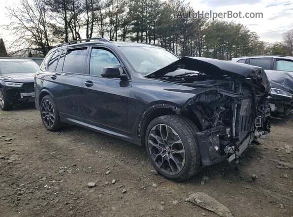 5UX33EM07P9P47434 2023 BMW X7 Black Առջևի աջ