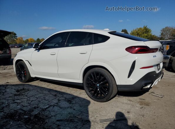 5UX33EX01R9S30550 2024 BMW X6 Белый Задняя левая четверть