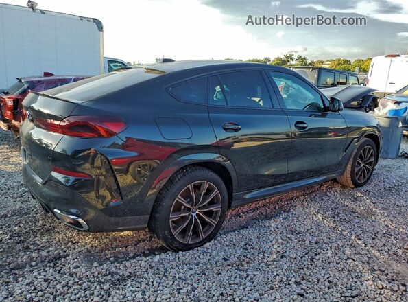 5UX33EX01R9V05379 2024 BMW X6 Black Trasero derecho
