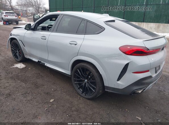 5UX33EX06S9X72426 2025 BMW X6 Gray უკანა მარცხენა