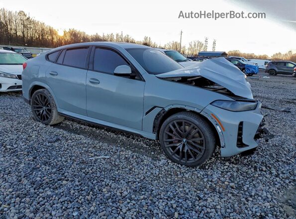 5UX33EX08R9S29797 2024 BMW X6 Silver წინა მარჯვენა