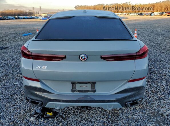 5UX33EX08R9S29797 2024 BMW X6 Silver უკანა ხედი