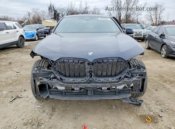 5UX33EX08R9U79072 2024 BMW X6 Black Vista frontal