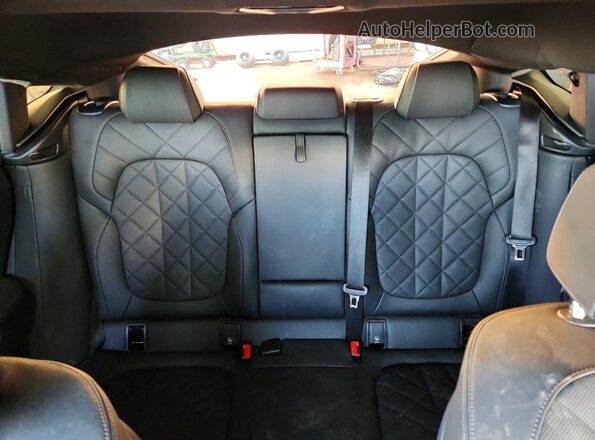 5UX33EX08S9W74479 2025 BMW X6 Black Vista de los asientos traseros
