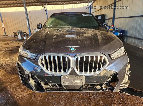 5UX33EX08S9W74479 2025 BMW X6 Black Vista frontal