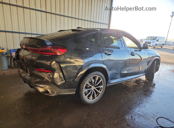5UX33EX08S9W74479 2025 BMW X6 Black 