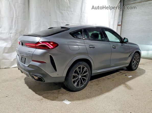 5UX33EX08S9Z39305 2025 BMW X6 Gray უკანა მარჯვენა