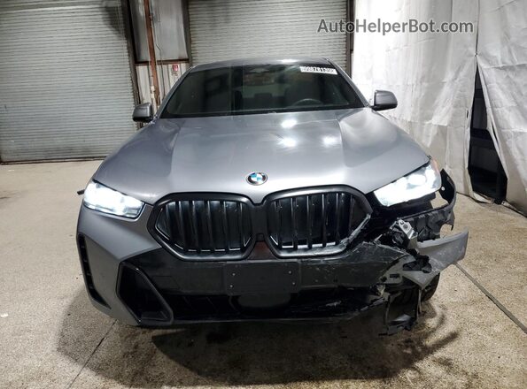5UX33EX08S9Z39305 2025 BMW X6 Gray 