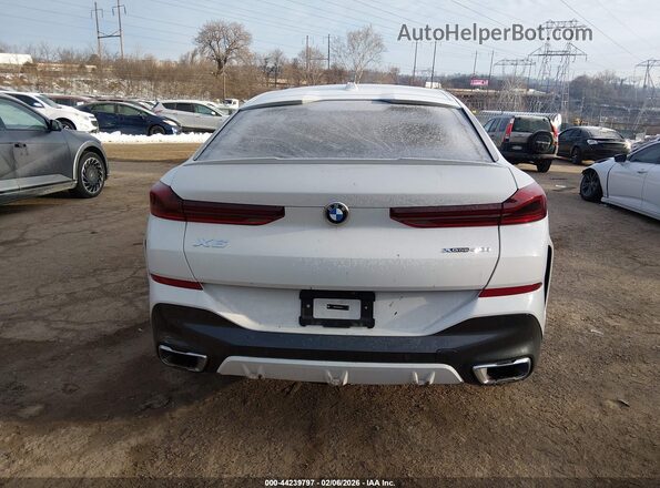 5UX33EX09T9161226 2026 BMW X6 White 