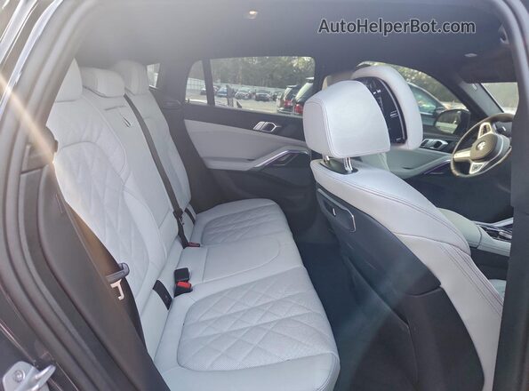 5UX33EX0XT9232319 2026 BMW X6 Gray უკანა სავარძლების ხედი
