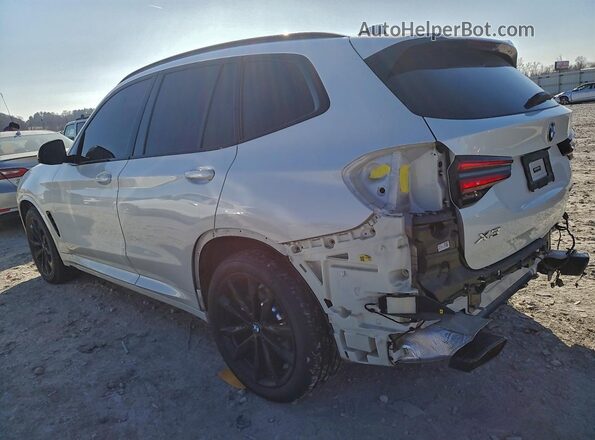 5UX43DP00P9P34048 2023 BMW X3 White უკანა მარცხენა