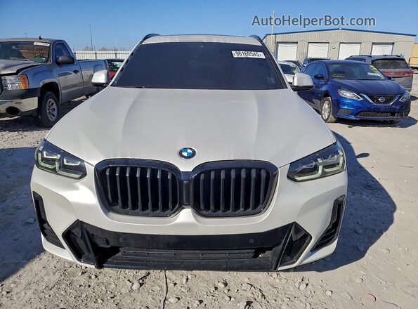 5UX43DP00P9P34048 2023 BMW X3 White წინა ხედი