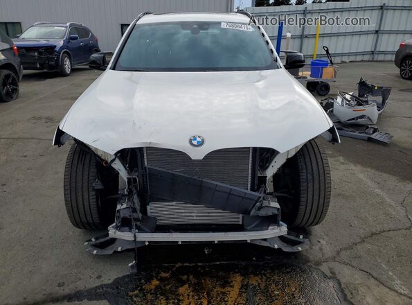 5UX43DP01N9K05852 2022 BMW X3 White Vista frontal