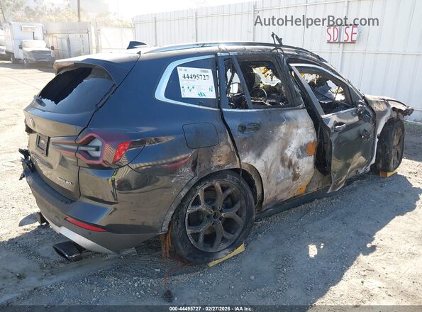 5UX43DP08P9S92006 2023 BMW X3 Black Rear right