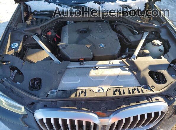 5UX43DP09N9L40223 2022 BMW X3 Black Շարժիչի բաժամունքի տեսք