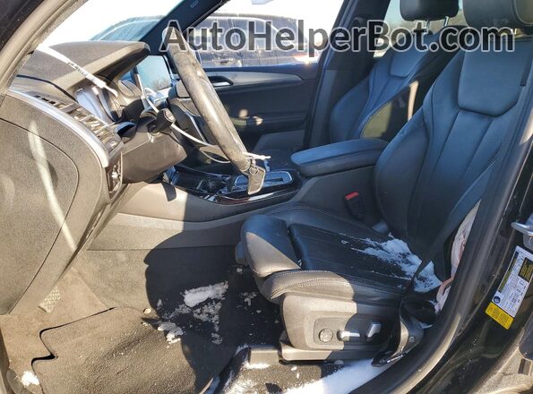 5UX43DP09N9L40223 2022 BMW X3 Black Սալոնի դիմացի տեսք