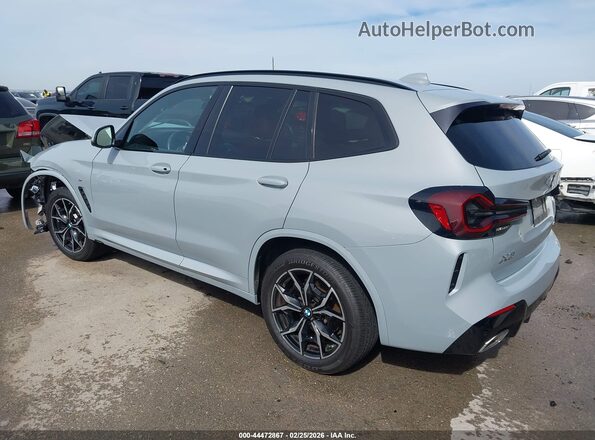 5UX43DP09P9P77822 2023 BMW X3 Gray Հետևի ձախ
