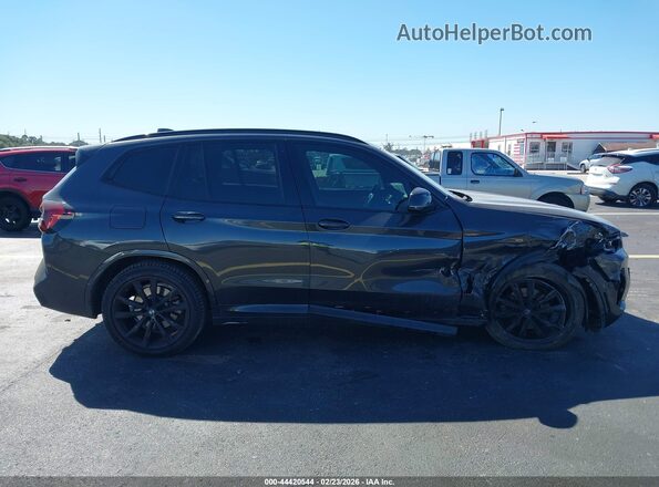 5UX43DP09R9W79358 2024 BMW X3 Black Панорамний вид салону 360°