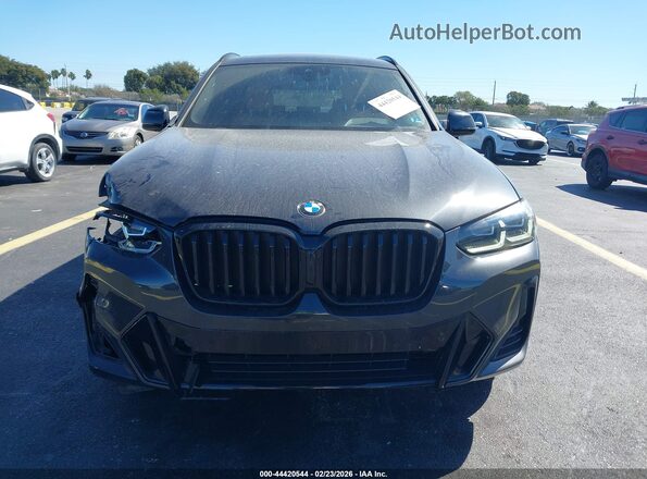 5UX43DP09R9W79358 2024 BMW X3 Black Вид задньої частини салону
